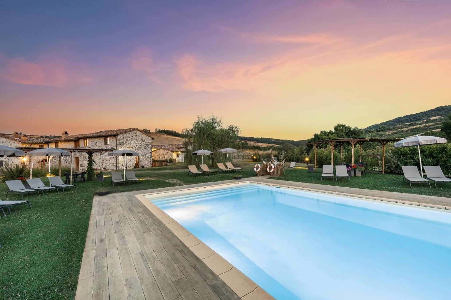 Agriturismo Podere San Giorgio Radicofani Exteriér fotografie